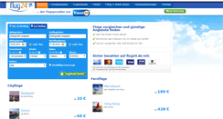 Desktop Screenshot of flug24.de